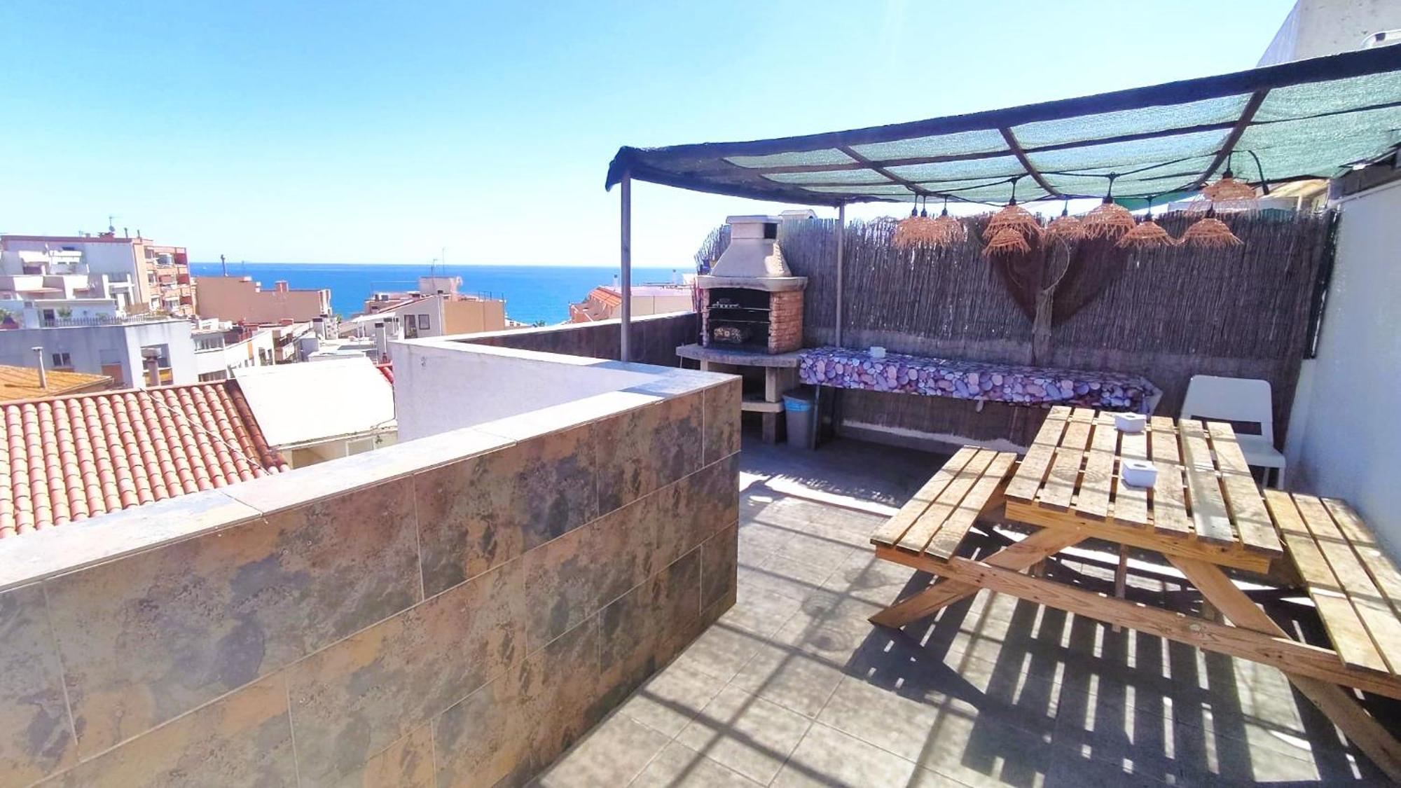 Claire Seaview & Beach-Apartment Montgat Exteriör bild