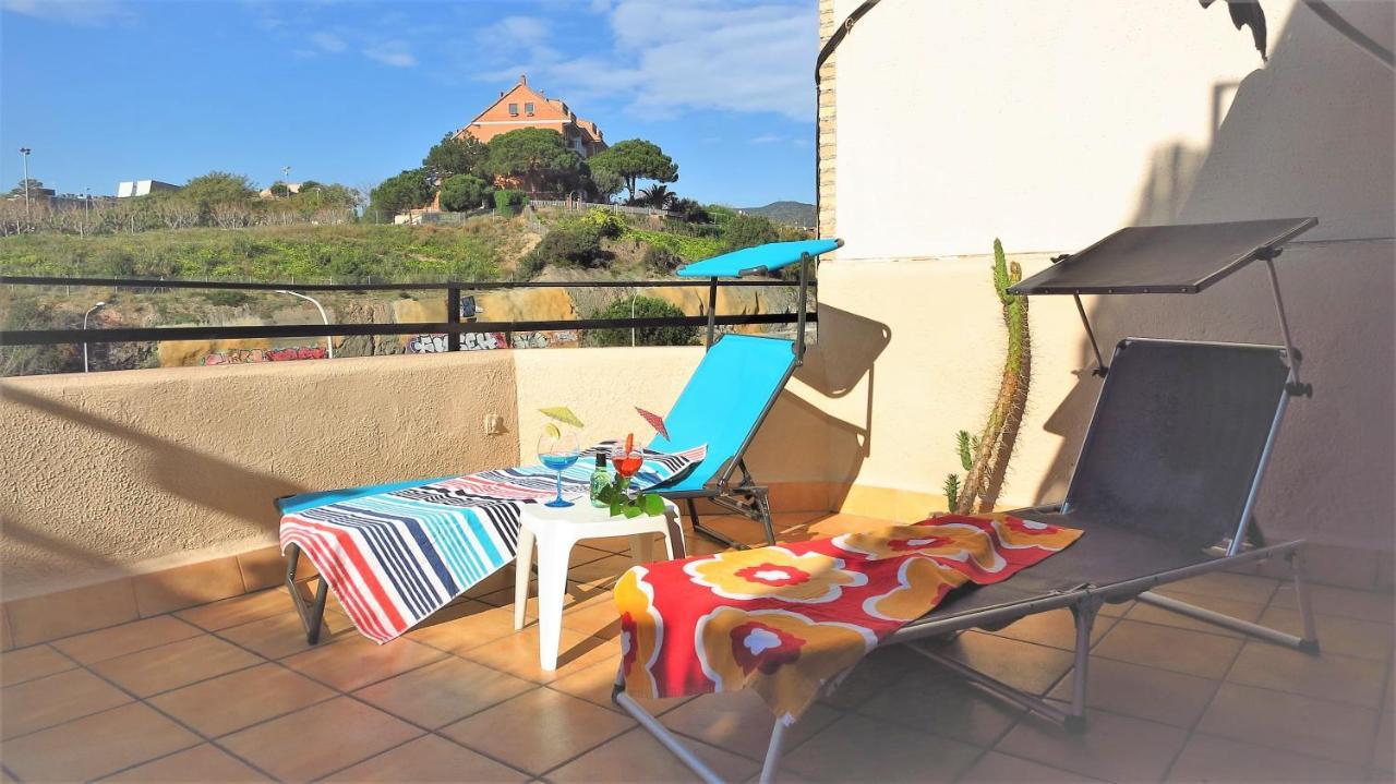 Claire Seaview & Beach-Apartment Montgat Exteriör bild